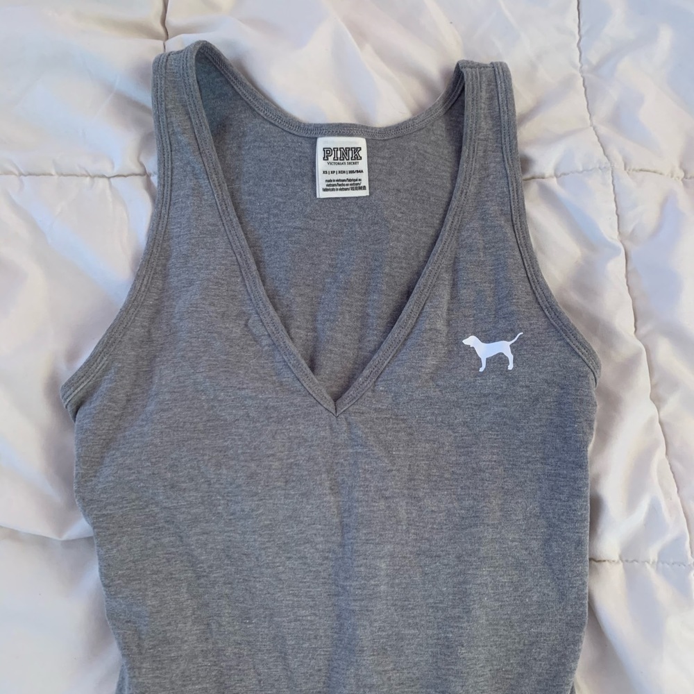 VS Pink Tank Top Bodysuit SOLD
